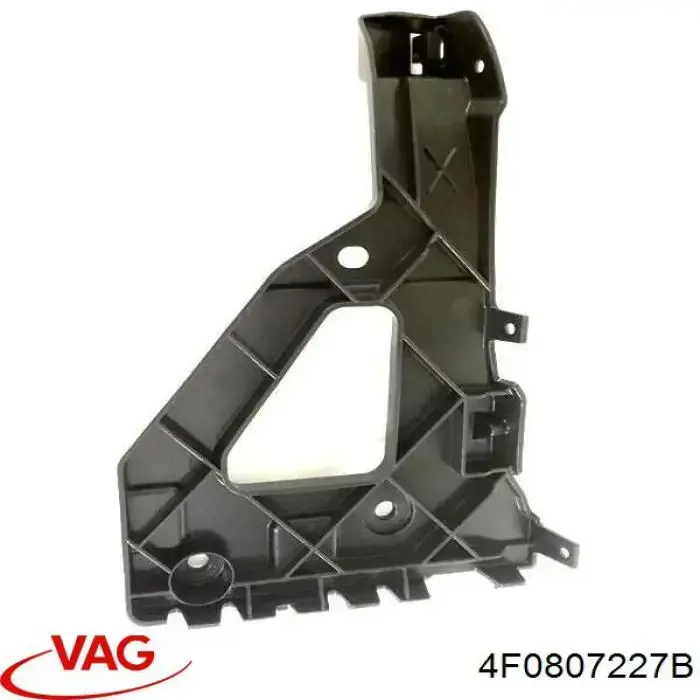 Guia do pára-choque dianteiro esquerdo VAG 4F0807227B preço, a partir de 7,68 USD