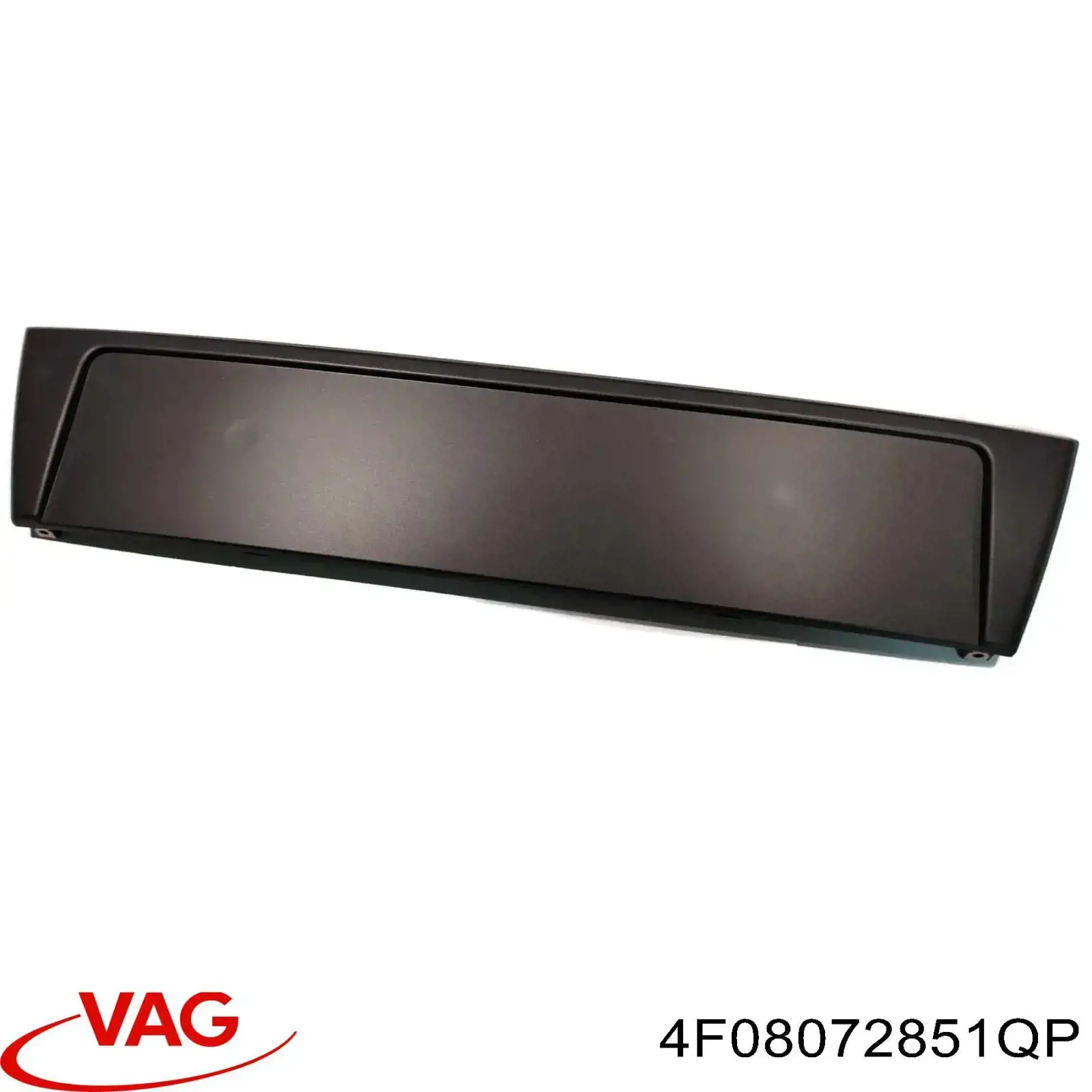 4F08072851QP VAG Carcaça de matrícula