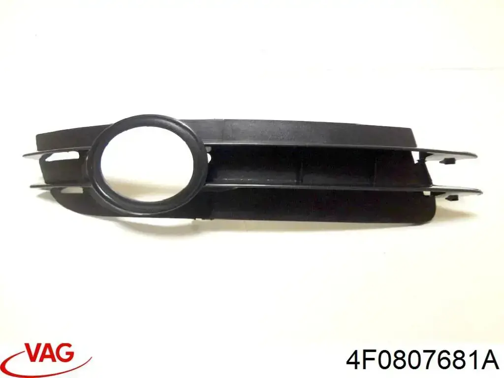 Grelha esquerda do pára-choque dianteiro VAG 4F0807681A preço, a partir de 12,88 USD