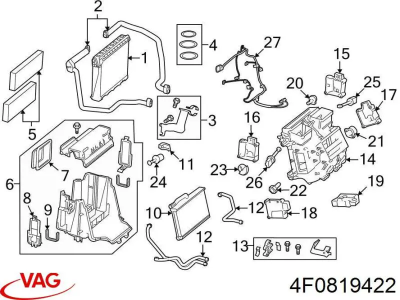 4F0819422 VAG 
