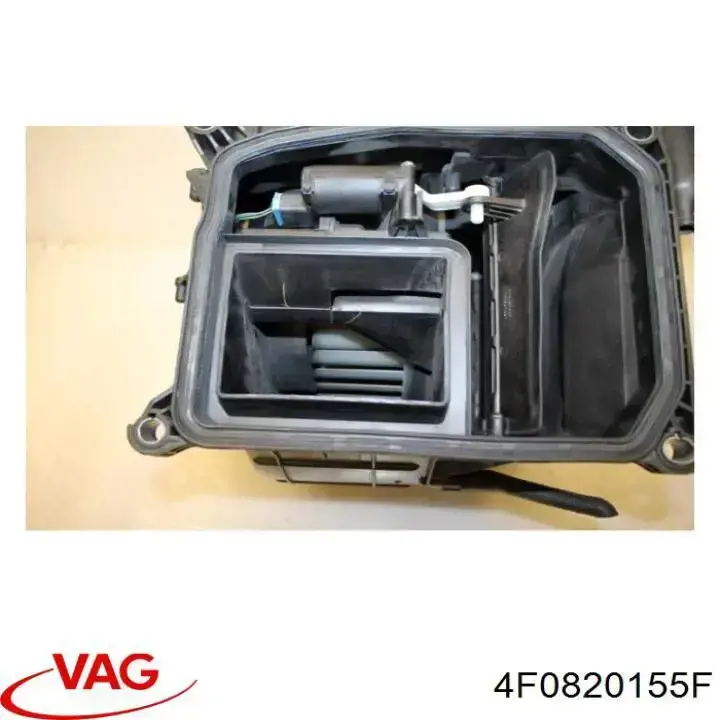 4F0820155F VAG Caixa de ventilador de forno (de aquecedor de salão), montada
