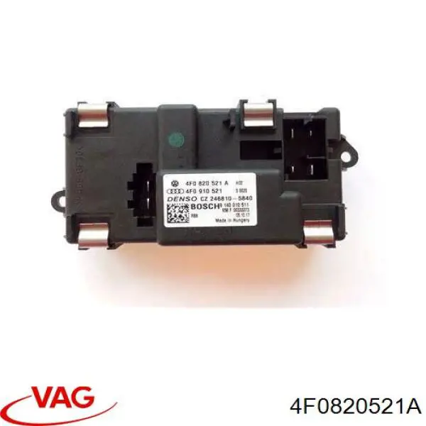 Resistor (resistência) de ventilador de forno (de aquecedor de salão) VAG 4F0820521A preço, a partir de 56,18 USD