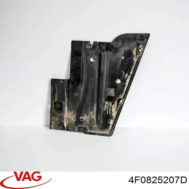 4F0825207D VAG Proteção de fundo traseira esquerda