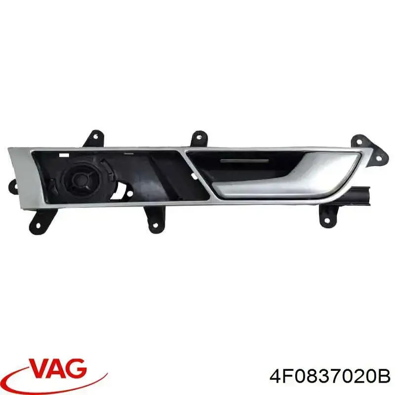 Maçaneta interna direita da porta dianteira VAG 4F0837020B preço, a partir de 37,87 USD