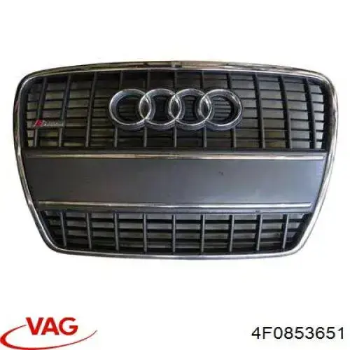Grelha do radiador VAG 4F0853651 preço, a partir de 121,27 USD