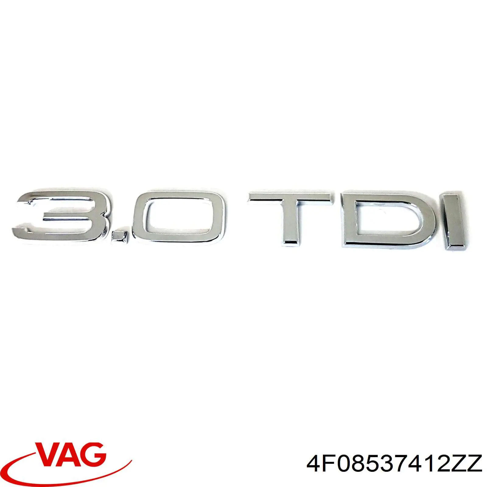 Compre 4F0853741 VAG Emblema de tampa de porta-malas (emblema de firma)