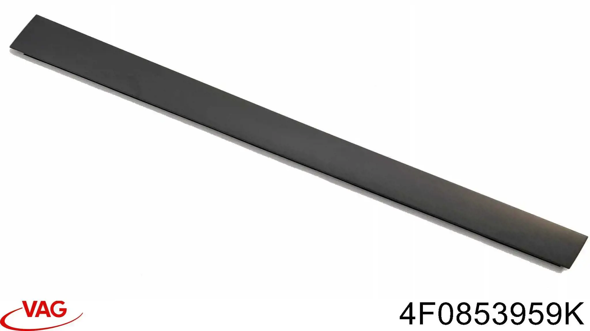 4F0853959K VAG Moldura da porta dianteira esquerda