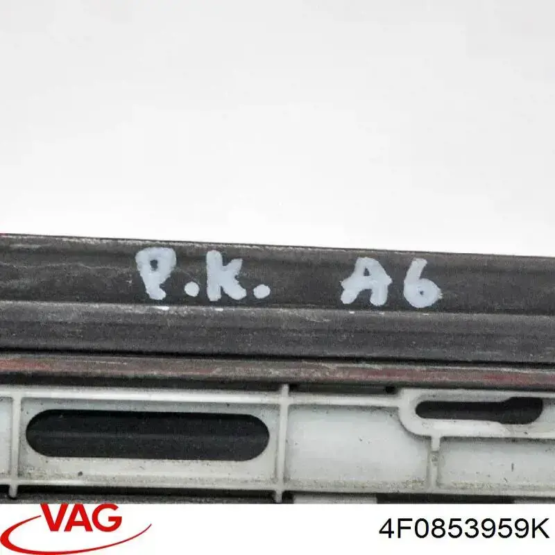 Compre 4F0853959K VAG Moldura da porta dianteira esquerda