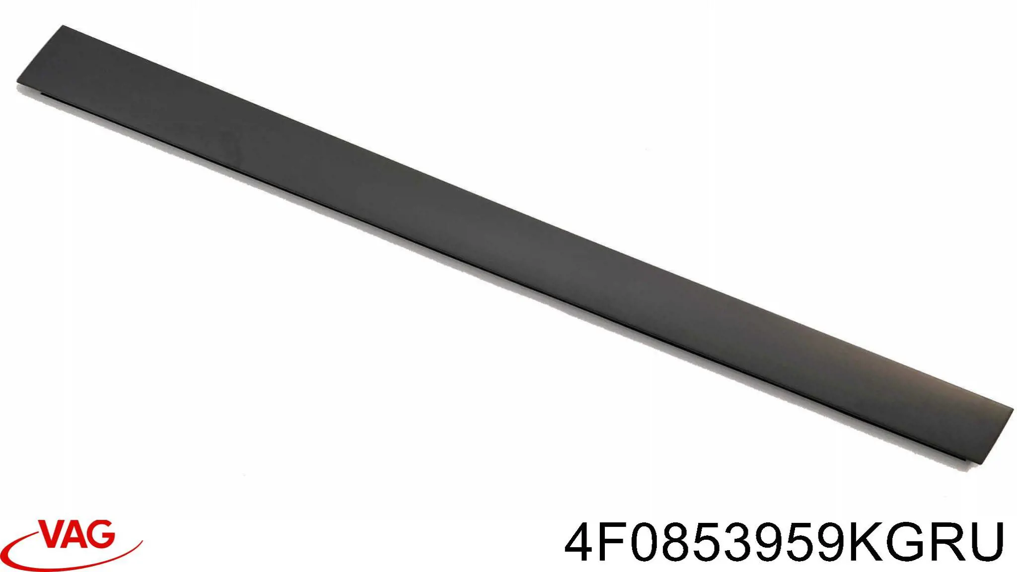 4F0853959KGRU VAG Moldura da porta dianteira esquerda