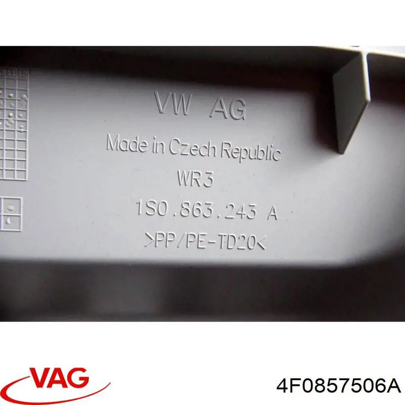 Compre 4F0857506A VAG 