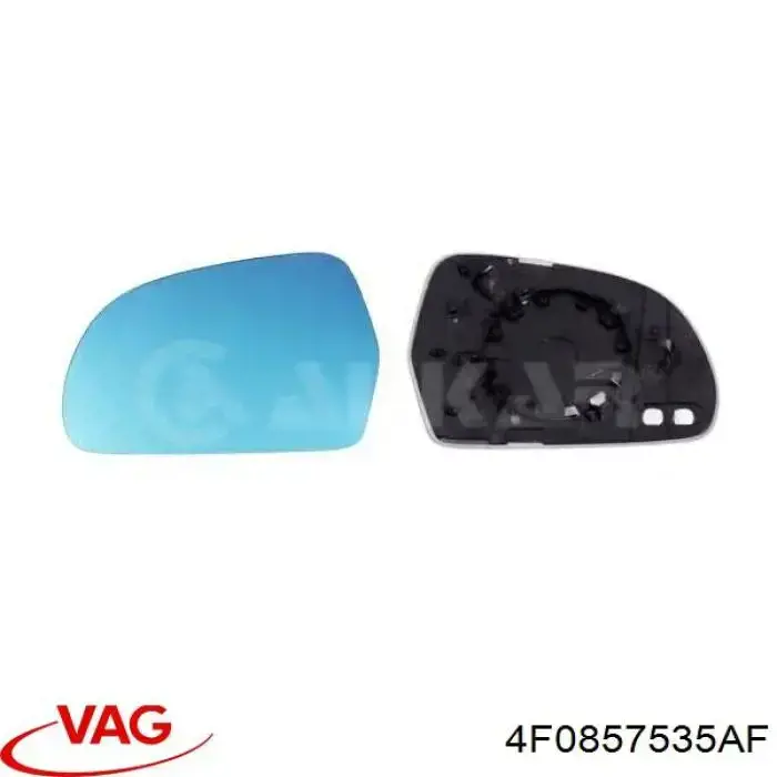 Elemento espelhado do espelho de retrovisão esquerdo VAG 4F0857535AF preço, a partir de 10,14 USD