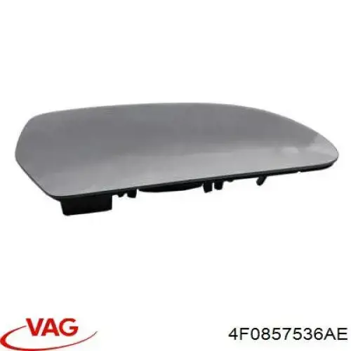 Elemento espelhado do espelho de retrovisão direito VAG 4F0857536AE preço, a partir de 39,98 USD