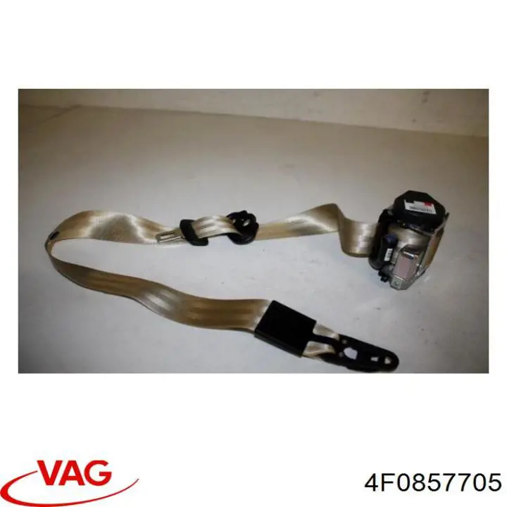 4F0857705 VAG Correia de segurança dianteira esquerda