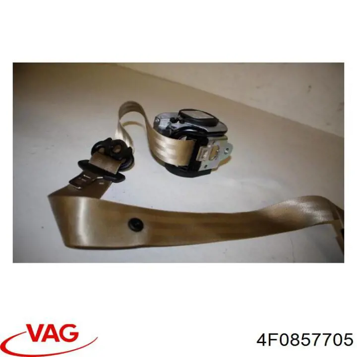 Correia de segurança dianteira esquerda VAG 4F0857705 preço, a partir de 87,73 USD