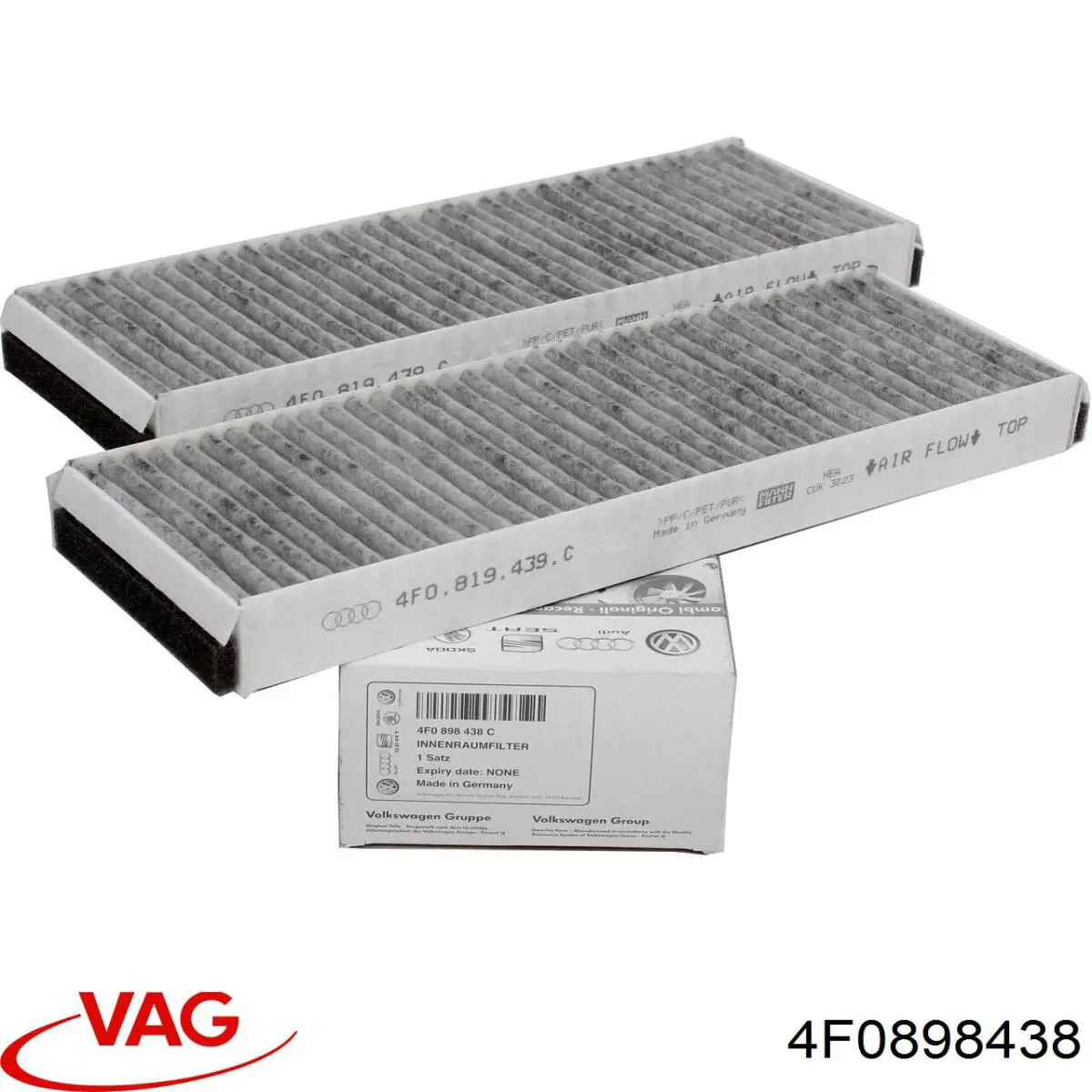 Compre 4F0898438 VAG Filtro de salão