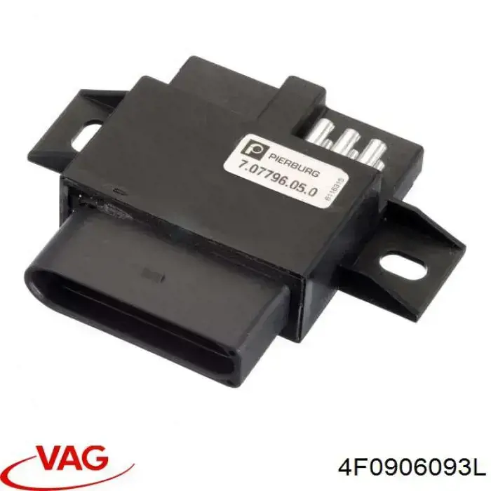 4F0906093L VAG Módulo de direção (Centralina eletrônica) da bomba de combustível