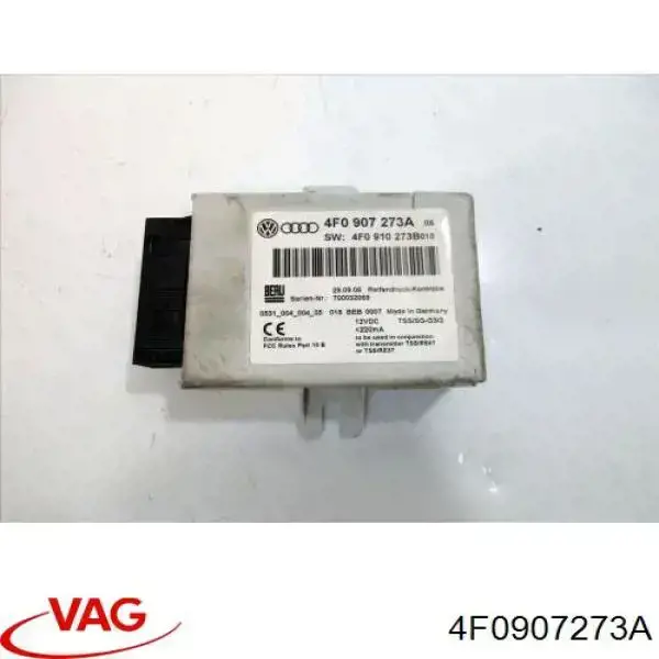 Compre 4F0910273B VAG Unidade do sistema de controlo de pressão nos pneus