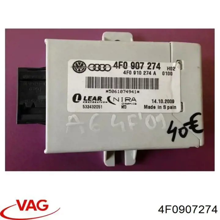  VAG 4F0907274 preço, a partir de 44,27 USD
