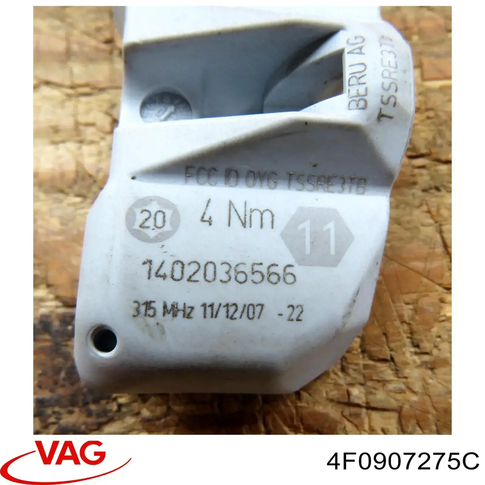 Sensor de pressão de ar nos pneus Porsche 9A790727507 preço, a partir de 40,41 USD