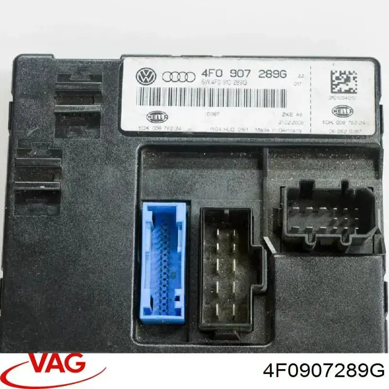 4F0907289G VAG Unidade de conforto