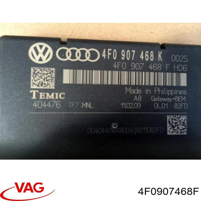 4F0907468F VAG Módulo "Interface de diagnóstico"