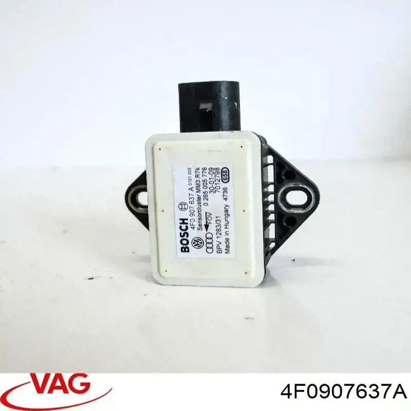 Sensor de aceleração transversal (ESP) VAG 4F0907637A preço, a partir de 52,78 USD