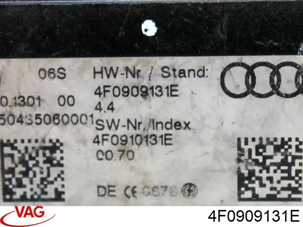 Fecho de ignição para Audi A6 Allroad C6 4FH