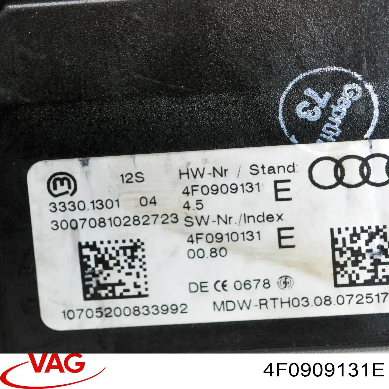 Fecho de ignição Audi A6 Allroad C6 4FH