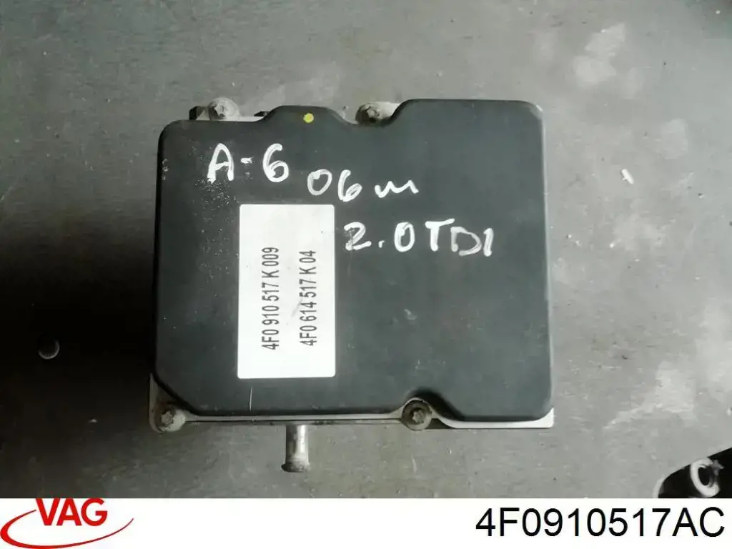 Unidade hidráulico de controlo ABS VAG 4F0910517AC preço, a partir de 211,82 USD