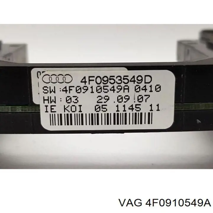 4F0910549A VAG 