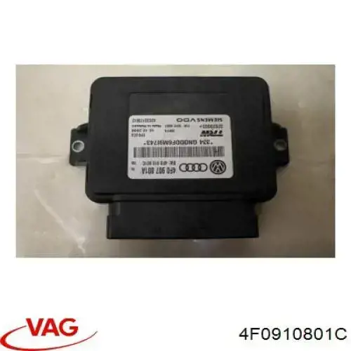 4F0910801C VAG Unidade de controlo (módulo) do freio de estacionamento eletromecânico
