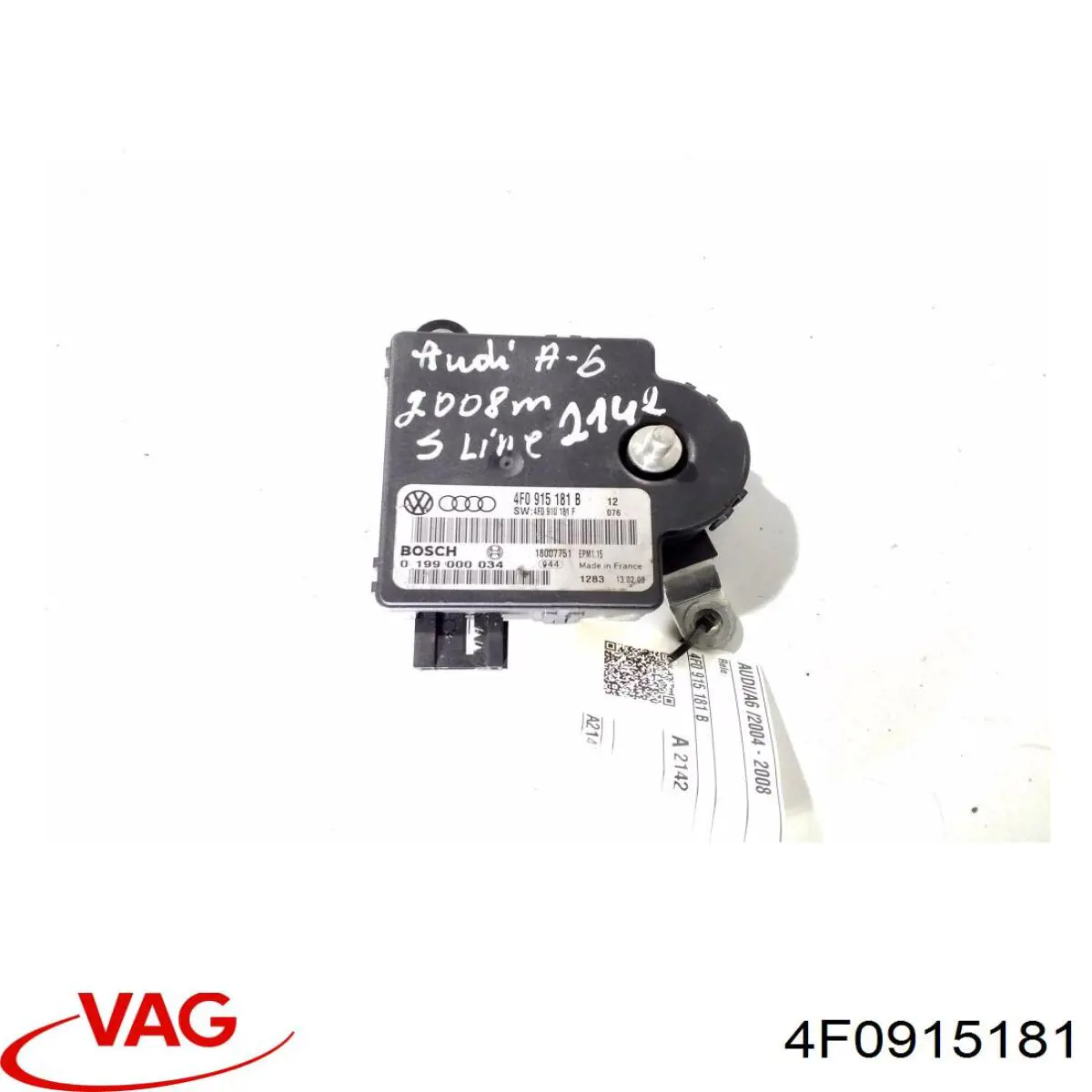Relê de controlo de carga da PILHA VAG 4F0915181 preço, a partir de 126,21 USD