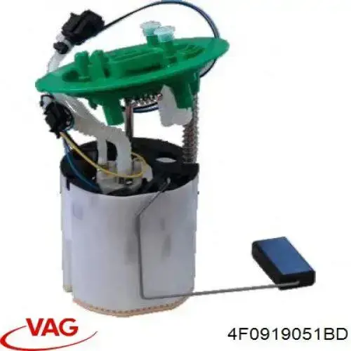 Compre 4F0919051BD VAG Módulo de bomba de combustível com sensor do nível de combustível