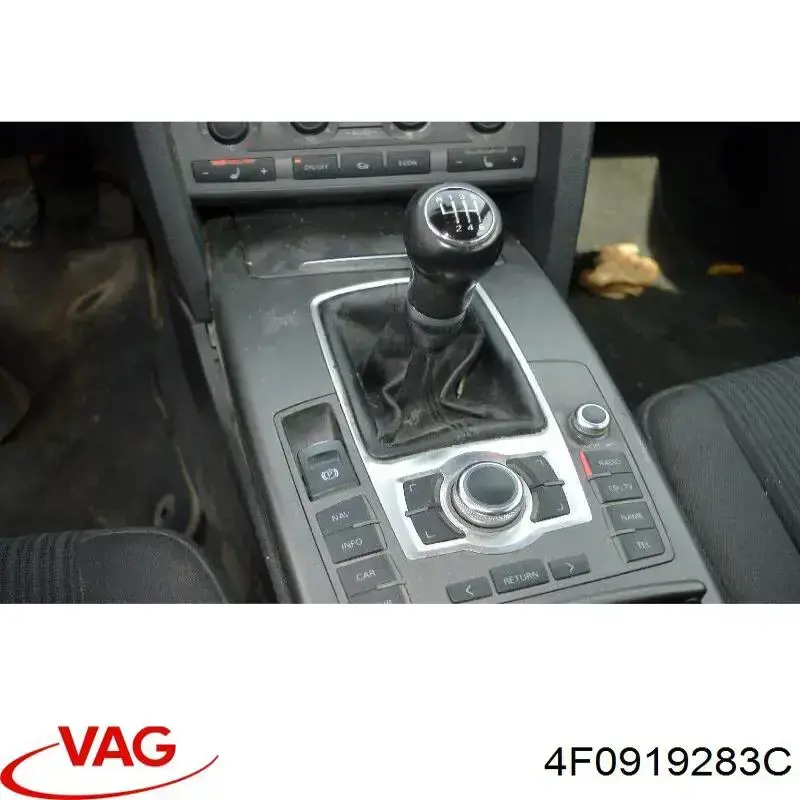 4F0919283C VAG Módulo de direção (Centralina eletrônica) de sensor de estacionamento