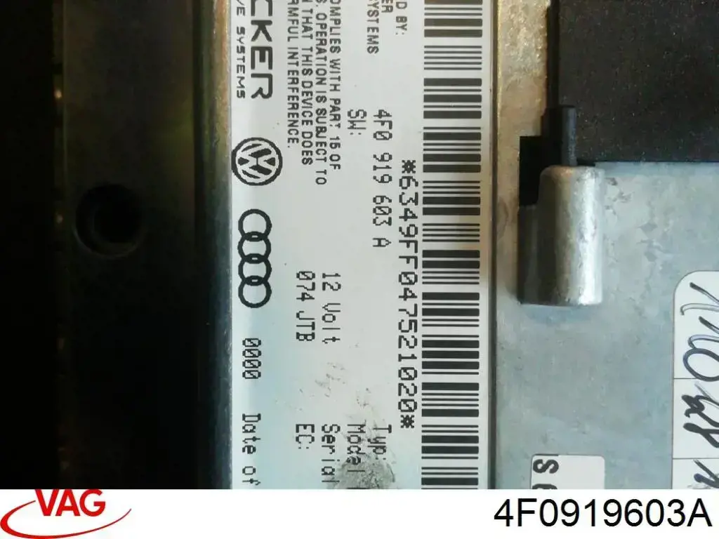 Compre 4F0919603A VAG Mostrador multifuncional