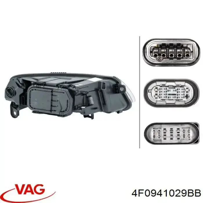 Luz esquerda VAG 4F0941029H preço, a partir de 137,91 USD