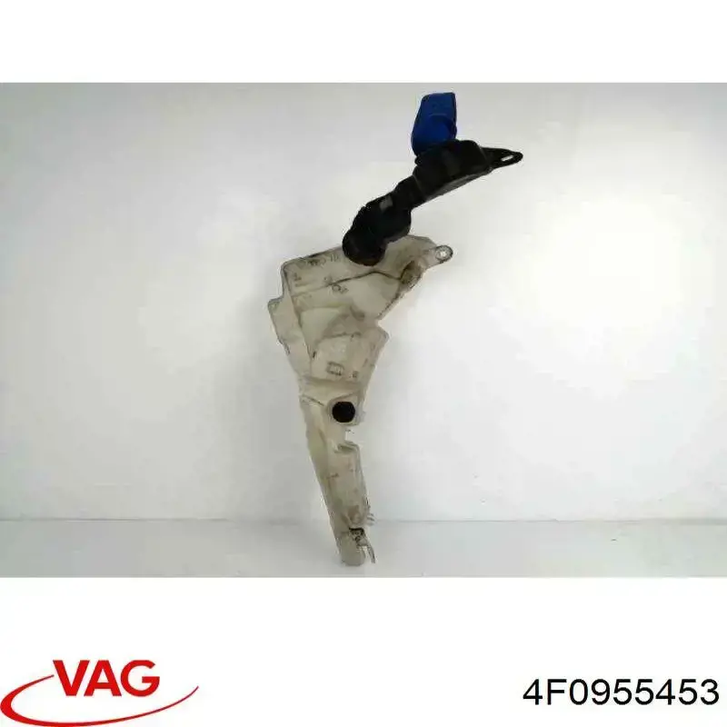 Tanque de fluido para lavador de vidro 4F0955453 VAG