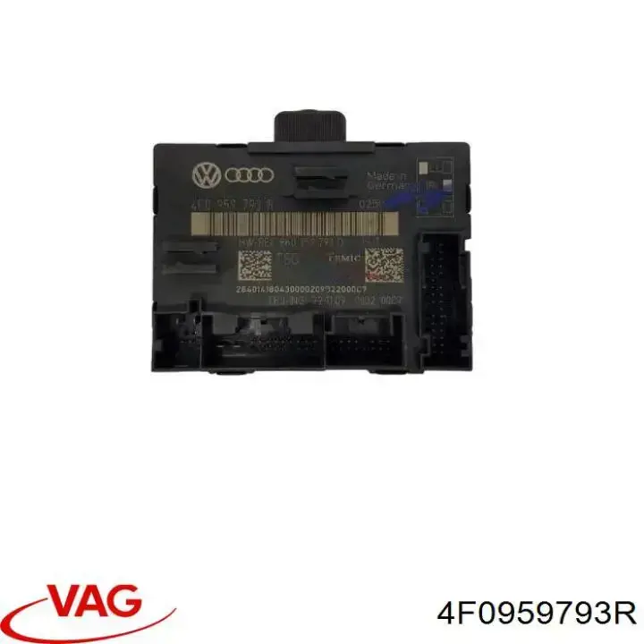 4F0959793R VAG Módulo de conforto da porta dianteira