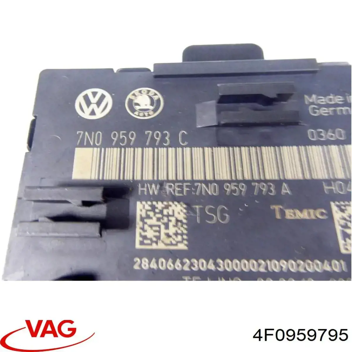Módulo de conforto da porta traseira VAG 4F0959795 preço, a partir de 37,46 USD