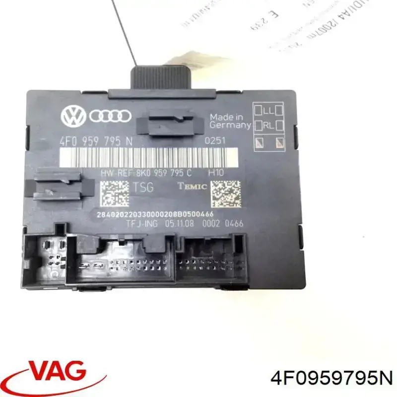  VAG 4F0959795N preço, a partir de 54,48 USD