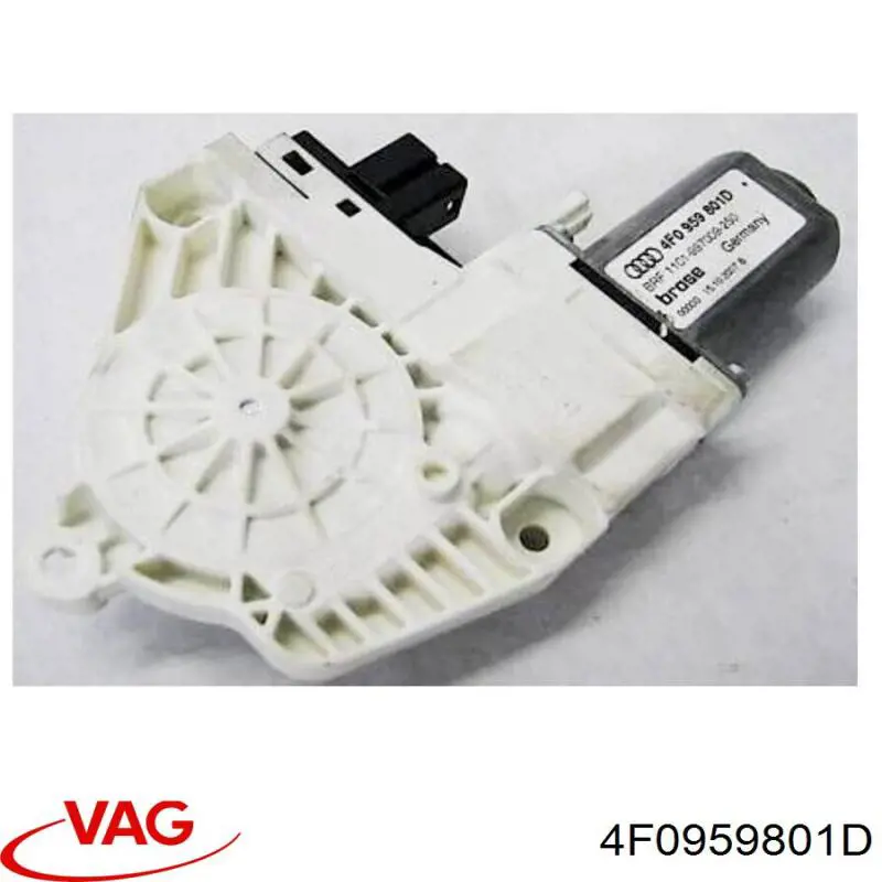 4F0959801D VAG Motor de acionamento de vidro da porta dianteira esquerda