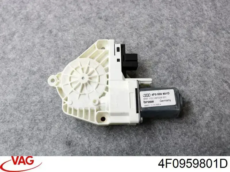 Compre 4F0959801D VAG Motor de acionamento de vidro da porta dianteira esquerda