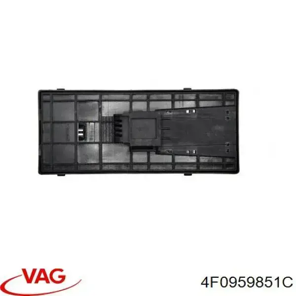 Compre 4F0959851C VAG Unidade de botões dianteira esquerda de controlo de elevador de vidro