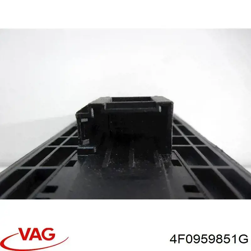 4F0959851G VAG Unidade de botões dianteira esquerda de controlo de elevador de vidro