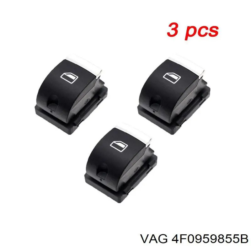 Botão dianteiro direito de ativação de motor de acionamento de vidro VAG 4F0959855B preço, a partir de 34,11 USD