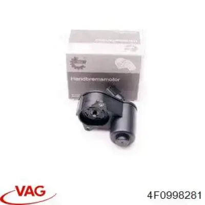 Compre 4F0998281 VAG Motor de acionamento do freio de suporte traseiro