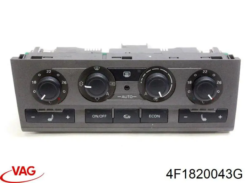 4F1820043G VAG Unidade de controlo dos modos de aquecimento/condicionamento
