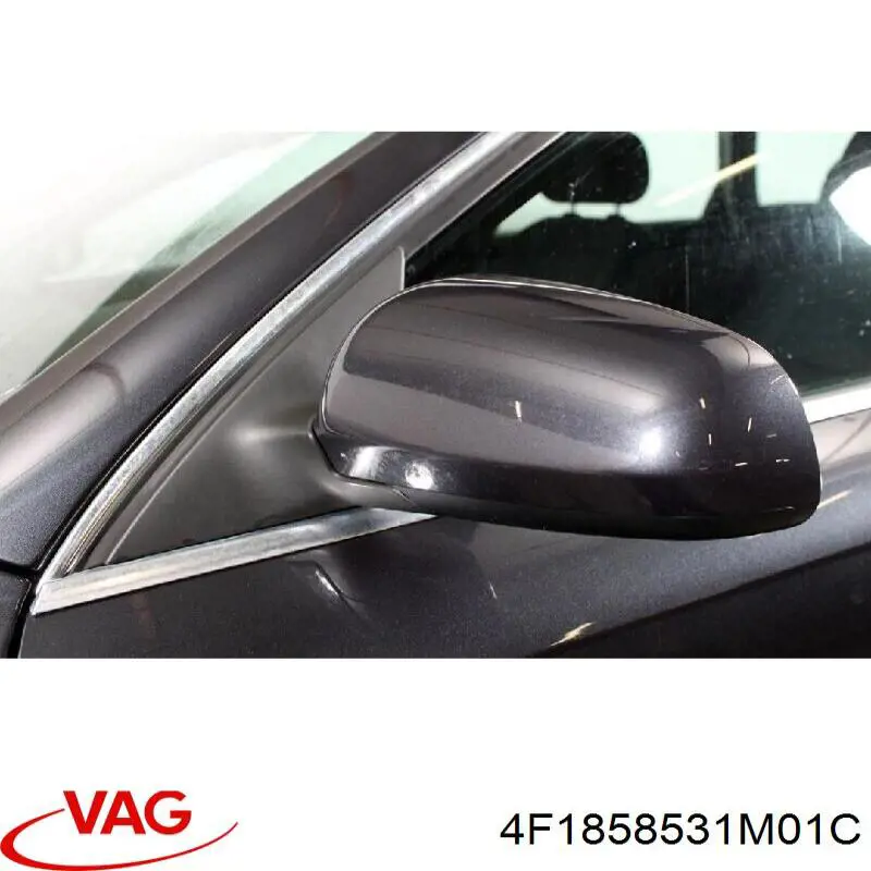 4F1858531M01C VAG Espelho de retrovisão esquerdo