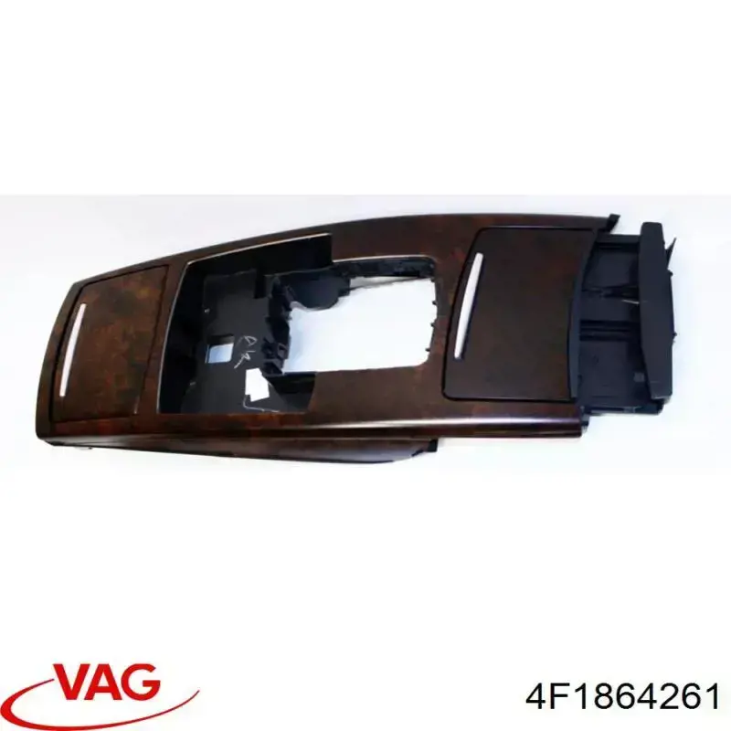 4F1864261 VAG Placa sobreposta decorativa de consola central
