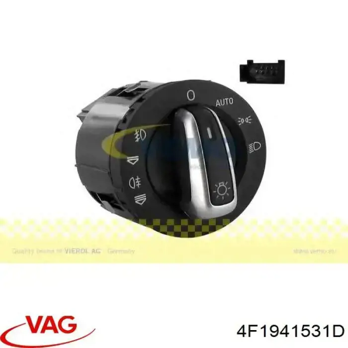 Compre 4F1941531D VAG Comutador das luzes no "painel de instrumentos"